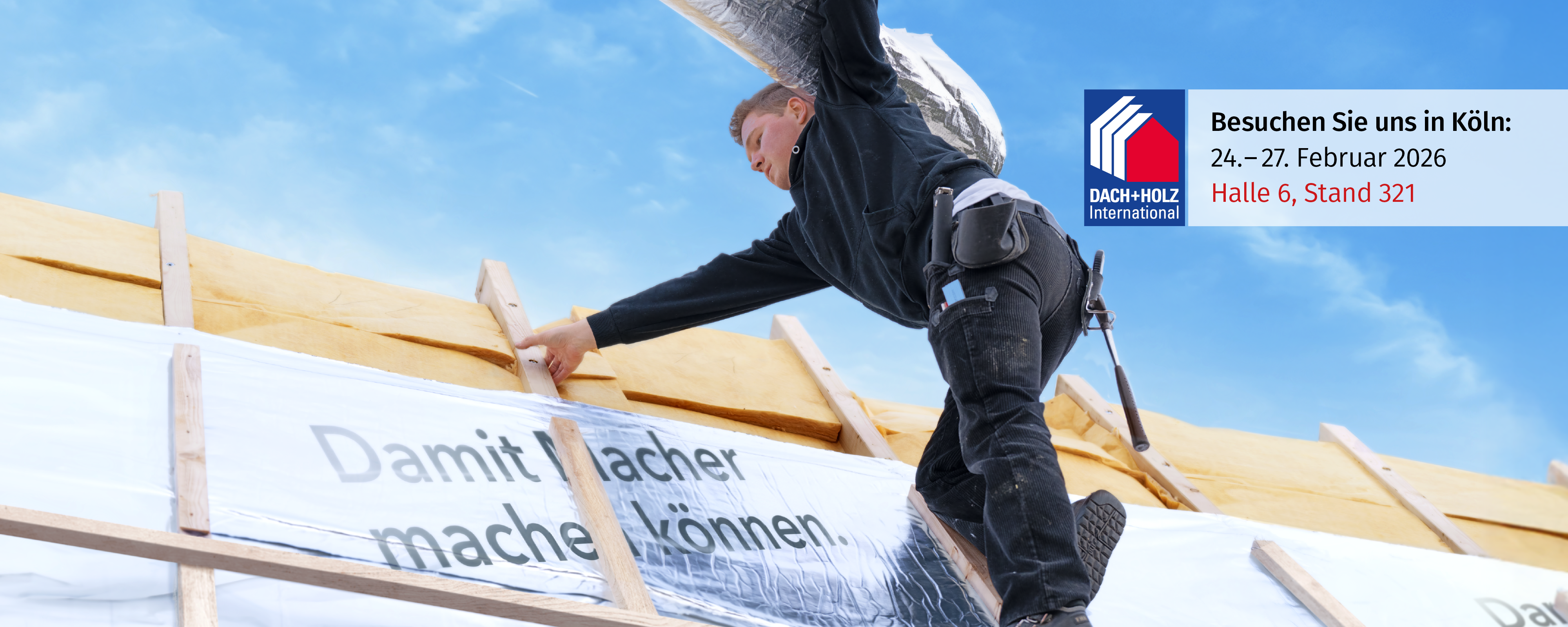 Unser Stand bei der DACH+HOLZ 2026