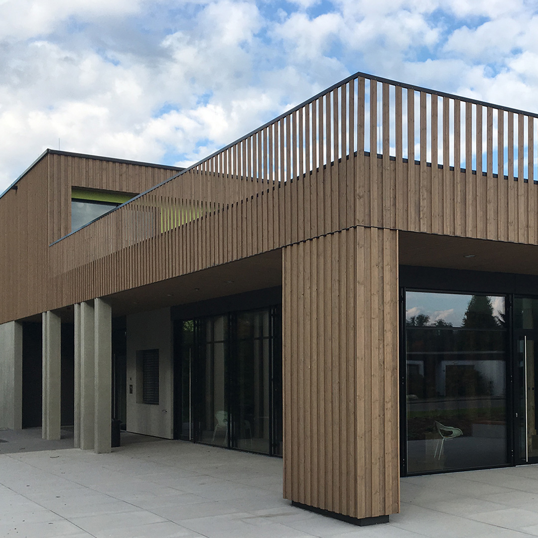 Moderne Haus-Fassade